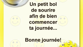 " il suffit de sourire"